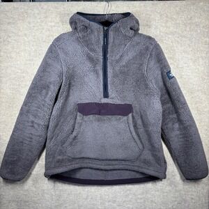 The North Face Womens Fleece Hoodie Pullover purple/lavender Size L G